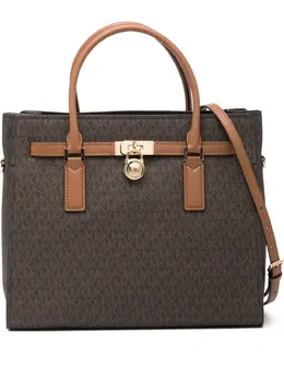 Michael Kors: Коричневая сумка-шоппер 