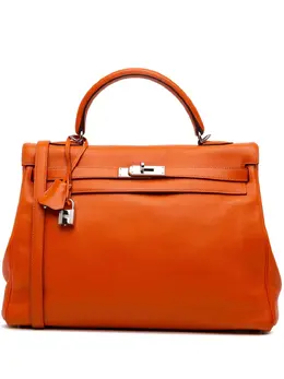 Hermès Pre-Owned: Оранжевая сумка 