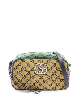Gucci Pre-Owned: Многоцветная сумка через плечо 