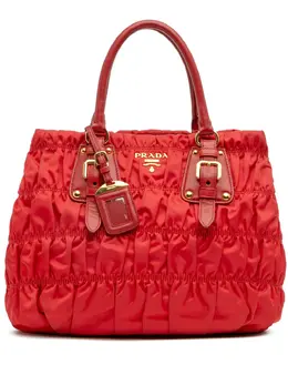 Prada Pre-Owned: Красная сумка 