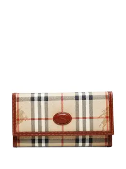 Burberry Pre-Owned: Бежевый кошелёк 