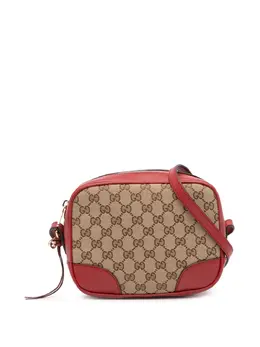 Gucci Pre-Owned: Коричневая сумка через плечо 