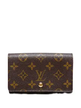 Louis Vuitton Pre-Owned: Коричневый кошелёк 