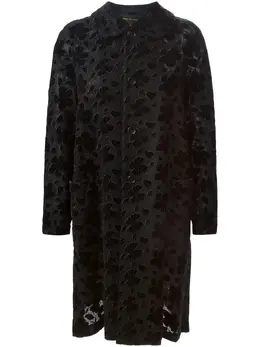 Comme Des Garçons: Чёрное пальто 
