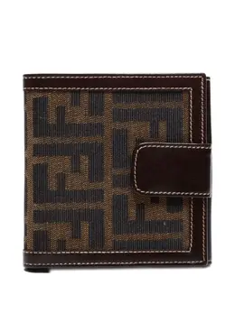 Fendi Pre-Owned: Коричневый кошелёк 
