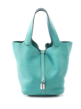 Hermès Pre-Owned: Голубая сумка 