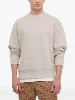adidas: Бежевый свитшот 
