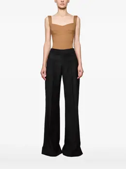 Atu Body Couture: Коричневый боди 