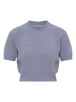 Alexander Wang: Топ с коротким рукавом 
