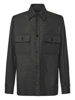 Loro Piana: Рубашка из шерсти 