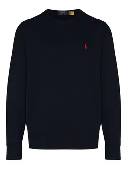 Polo Ralph Lauren: Голубой свитер 