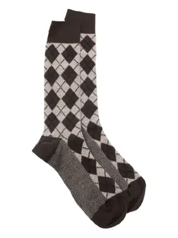 Thom Browne: Коричневые носки 