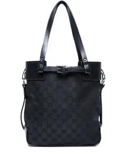Gucci Pre-Owned: Чёрная сумка 