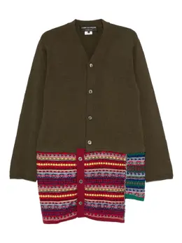 Comme des Garçons Homme Plus: Тёмный кардиган 