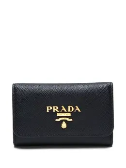 Prada Pre-Owned: Чёрный кошелёк 