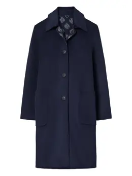 Tory Burch: Жаккардовое пальто 