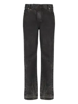 Balmain: Чёрные джинсы 