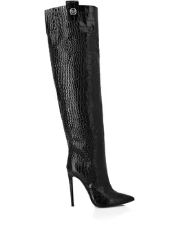 Philipp Plein: Чёрные ботинки 