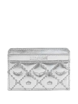 Zadig&Voltaire: Серебристый картхолдер 