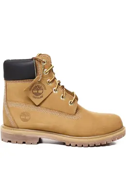 Timberland: Бежевые ботинки 