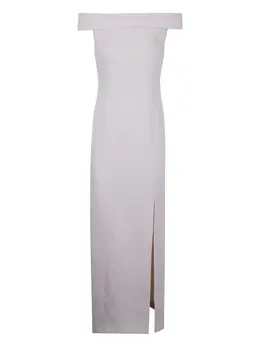 Lauren Ralph Lauren: Платье с открытыми плечами 