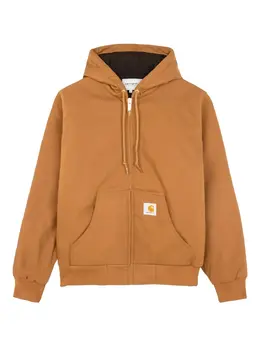 Carhartt WIP: Коричневое пальто 