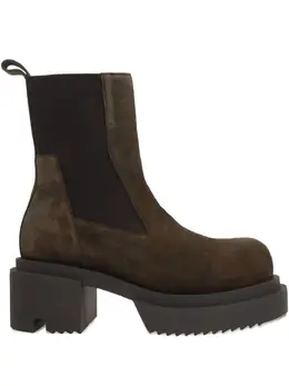 Rick Owens: Коричневые ботинки 