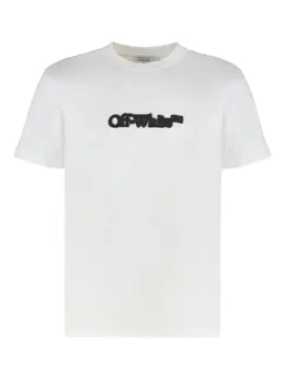Off-White: Футболка  Arrow с принтом