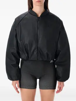 adidas: Чёрная куртка 