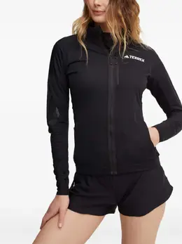 adidas: Чёрная куртка 