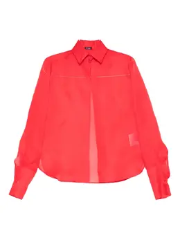 Kiton: Прозрачная рубашка 