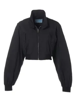 Prada Pre-Owned: Чёрная куртка 
