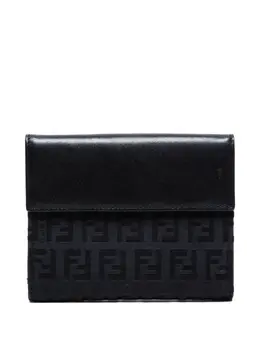 Fendi Pre-Owned: Чёрный кошелёк 