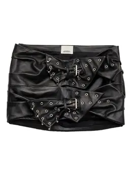 ISABEL MARANT: Кожаная юбка 
