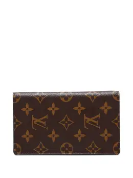 Louis Vuitton Pre-Owned: Коричневый кошелёк 