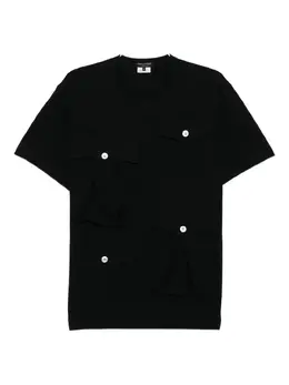 Comme des Garçons Homme Plus: Хлопковая футболка 