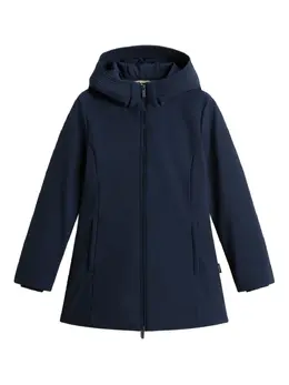Woolrich: Пуховик с капюшоном 