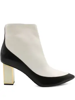 DVF Diane von Furstenberg: Белые ботинки 