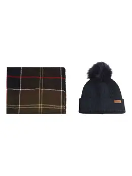 Barbour: Коричневый шарф 