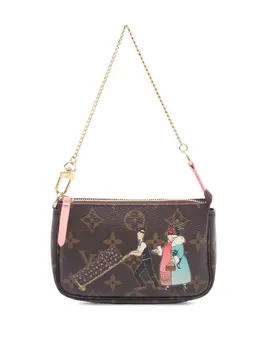 Louis Vuitton Pre-Owned: Коричневая сумка 