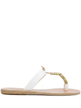 Ancient Greek Sandals: Белые сандалии 