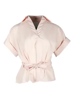 Hermès Pre-Owned: Блуза с v-образным вырезом 