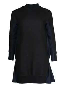 sacai: Двухцветное платье 