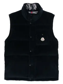 Moncler: Стёганый жилет 