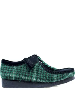 Clarks Originals: Зелёные ботинки 