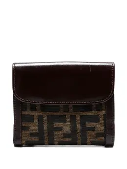 Fendi Pre-Owned: Коричневый кошелёк 