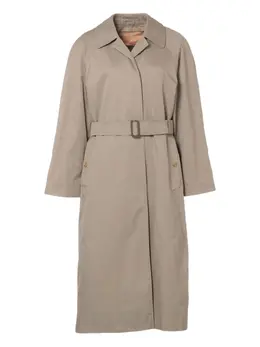 Burberry Pre-Owned: Бежевый плащ 