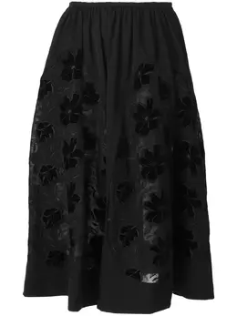 Comme Des Garçons: Расклешённая юбка 