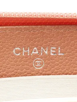 CHANEL Pre-Owned: Розовый кошелёк 