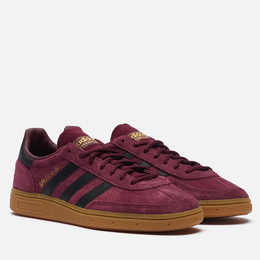 adidas: Бордовые кроссовки  Handball Spezial